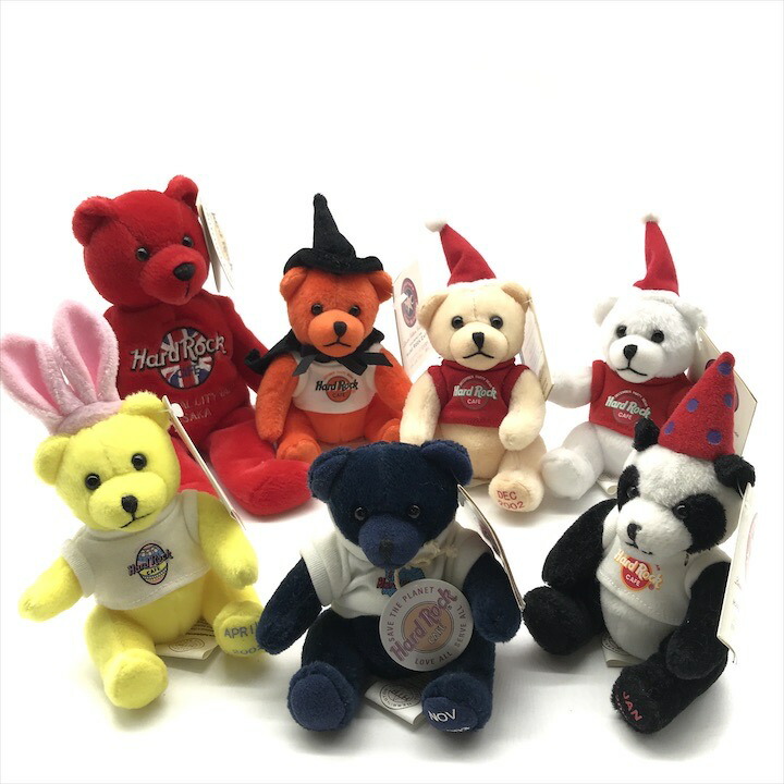 楽天市場】ハードロックカフェ Hard Rock CAFE TOKYO テディベア