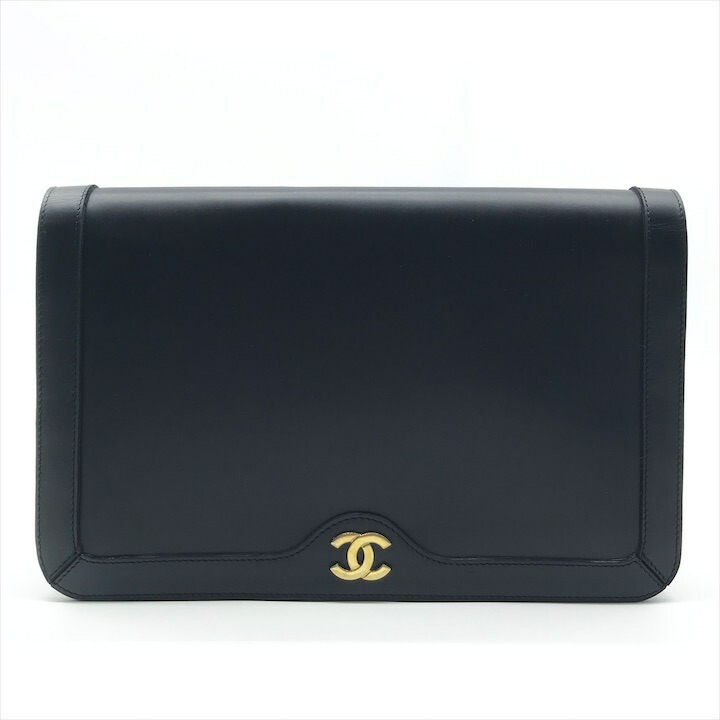 楽天市場】シャネル クラッチバッグ ココマーク ターンロック セカンド