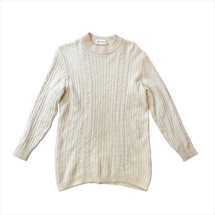 【中古】良品 YVES SAINT LAURENT イヴサンローラン 有線テレビ ロング 編み物 表着 レディース 流行り物 御召しもの ブランド名 秋冬 c285