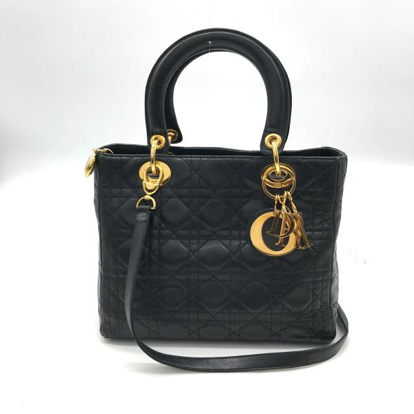中古】良品 PRADA プラダ 三角ロゴ プレート ナイロン テスート ハンド 