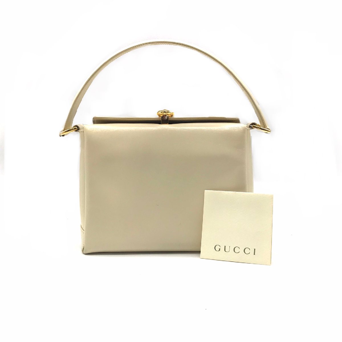 楽天市場】【中古】良品 GUCCI グッチ オールド レザー ハンド バッグ