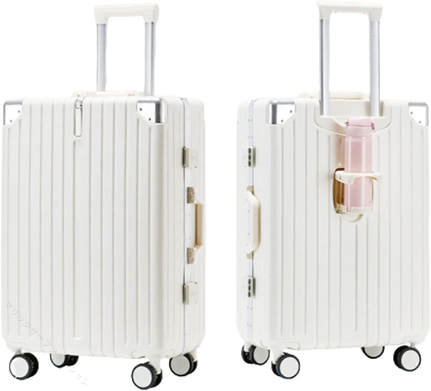 旅行バッグ 持ちはこび入れもの 45L TSA鍵を掛ける 軽銀ひな形 超軽さ 大静電容量 静音 ダブルキャスター 360度回転させる 3-5泊 旅する 出張 商行為 白いこと M大きさ 耐衝撃 納める力 高耐久 使い分かりやすい 助けになる 行き先安全性のある