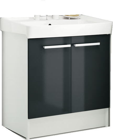 ◎LIXIL INAX 洗面化粧台 オフト 洗面台 化粧台本体 間口750mm シングルレバー洗髪シャワー水栓 ゴム栓式 寒冷地仕様 ※ハイグレード仕様 【 FTV2N-755SYN 】【送料無料】【MSIウェブショップ】|住宅設備のMSIウェブショップ