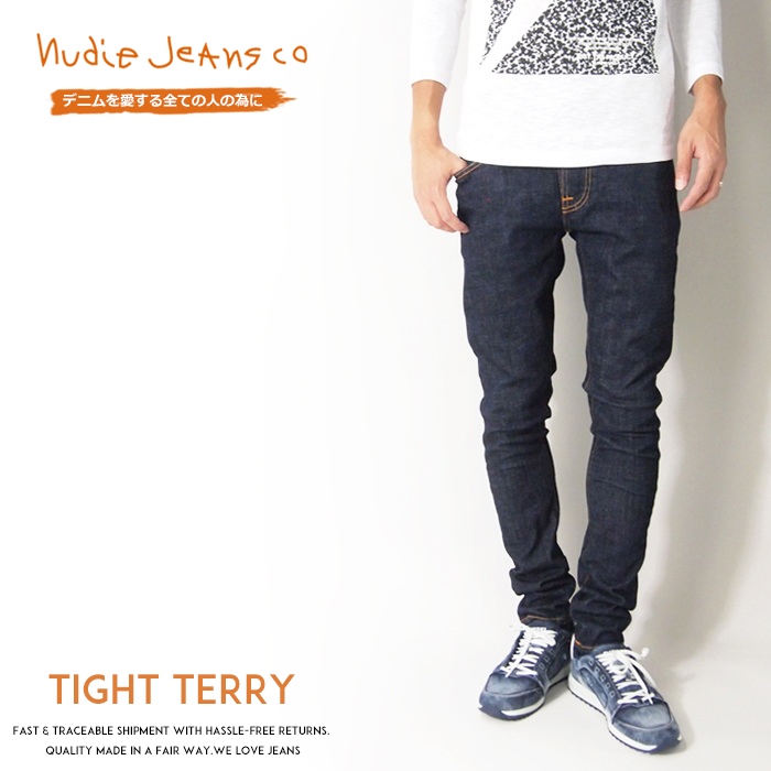 【国内正規品】【nudie jeans ヌーディージーンズ】 TIGHT TERRY タイトテリー スキニー スリム タイト men's メンズ インポートブランド 海外 ブランド TIGHTTERRY-807