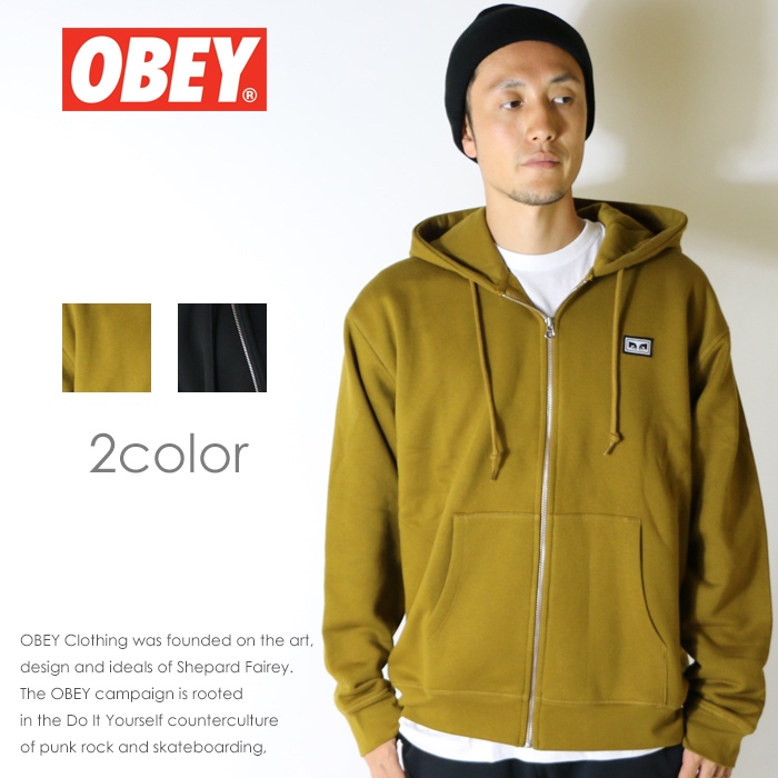 楽天市場】【セール 40％OFF】【OBEY オベイ】 パーカー スウェット