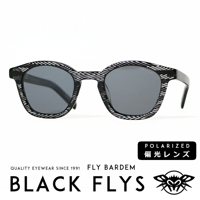 21年春夏 正規品 Fly フライバーデン Blackflys レディース インポートブランド Blackfly Fly ブラックフライ Lady S ブラックフライズ Bardem Bardem Fly サングラス 偏光レンズ ウェリントン グレーレンズ ストリート系 サーフ系 メンズ Men S レディース Lady S