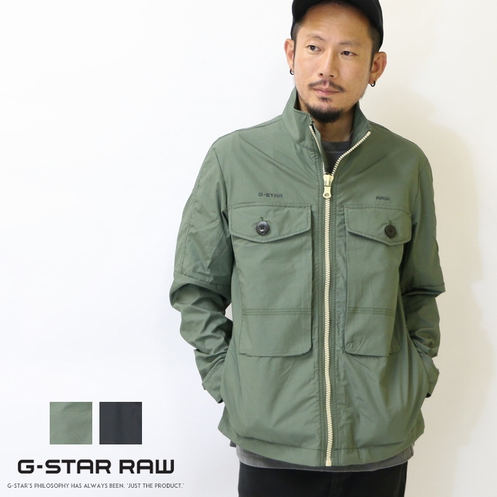 楽天市場】【G-STAR RAW ジースターロウ】 ジャケット コットン