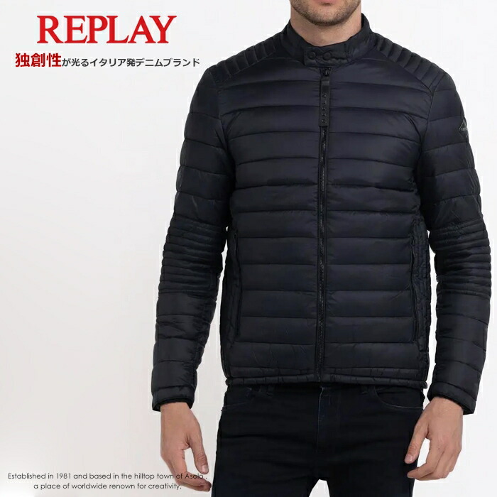 楽天市場】REPLAY(リプレイ) Swing Top Jacket[M861881382] 薄手