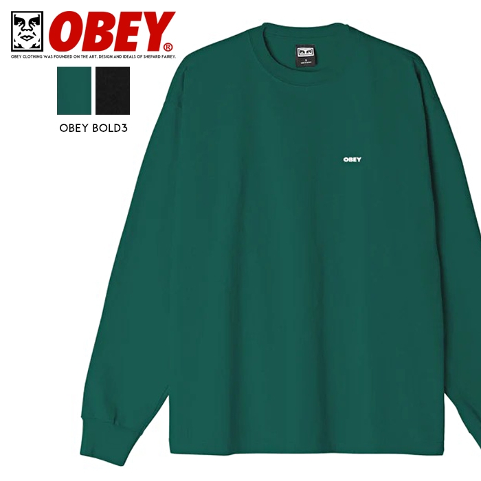 【楽天市場】OBEY オベイ スウェット トレーナー クルーネック 