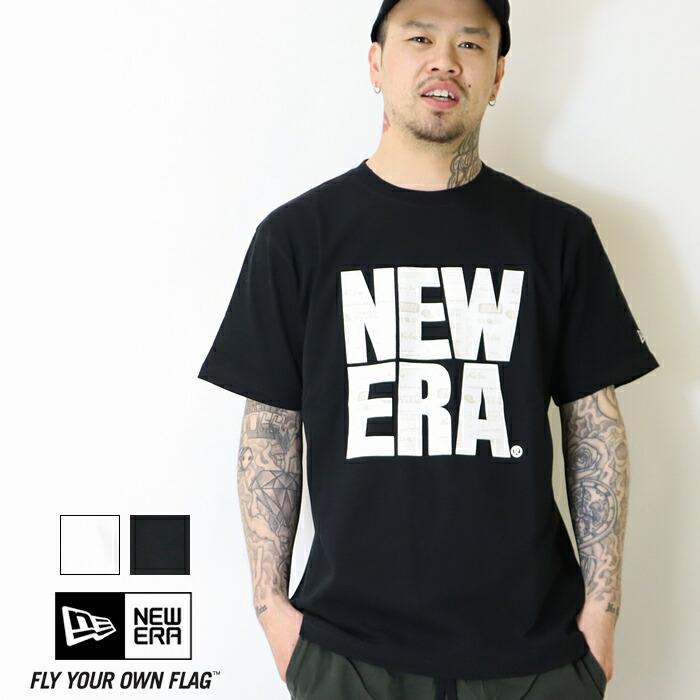 【New Era】半袖 ロゴ ピンストライプ Tシャツ / 送料無料 楽天市場】-ニューエラ NEW ERA tシャツ 半袖 アウトドア ロゴ