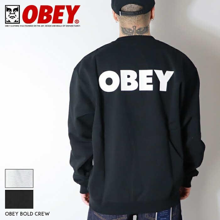 スウェット・トレーナー OBEY FLEECE (112480138) 楽天市場】OBEY（スウェット・トレーナー｜トップス）：メンズ