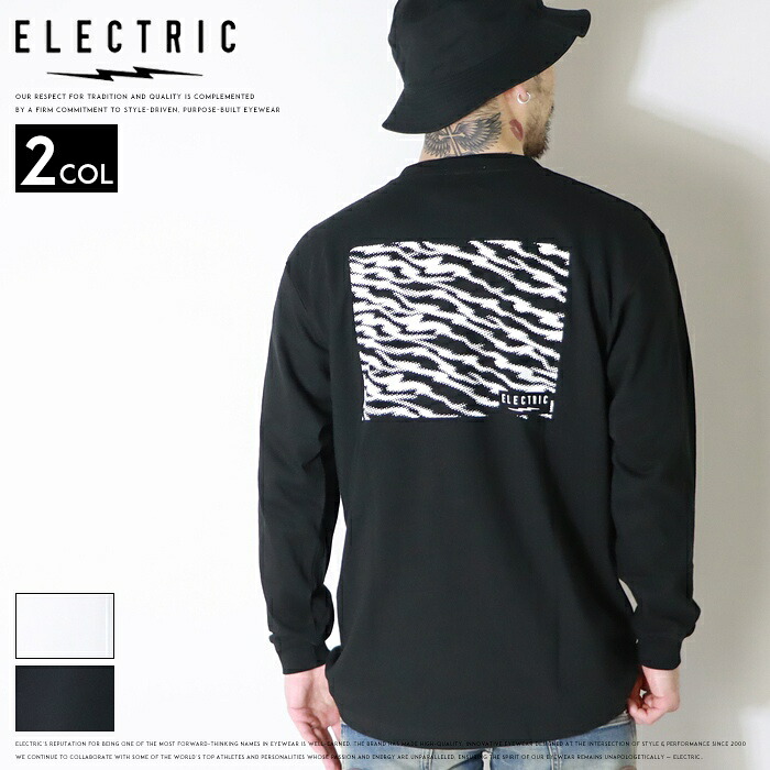 ELECTRIC エレクトリック ロンＴ 長袖Ｔシャツ プリント ストリート スケートボード スケボー アイウェアブランド ストリート系 グラフィック カリフォルニア メンズ 正規品 インポート ブランド 海外ブランド ストリートブランド E25ST01