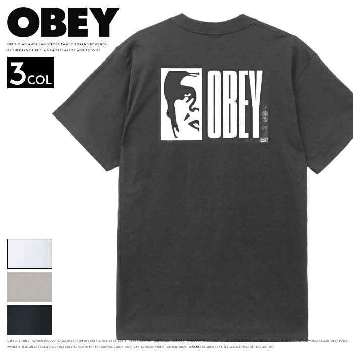 楽天市場】【セール 10％OFF】 OBEY オベイ tシャツ 半袖