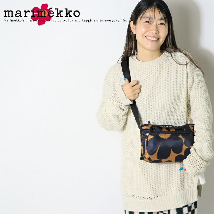 marimekko マリメッコ ショルダーバッグ ミニショルダー Neat Crossbody Unikko S ウニッコ 軽量 旅行 かばん 鞄 大人 レディース プレゼント 女性 彼女 妻 52259-6-94754
