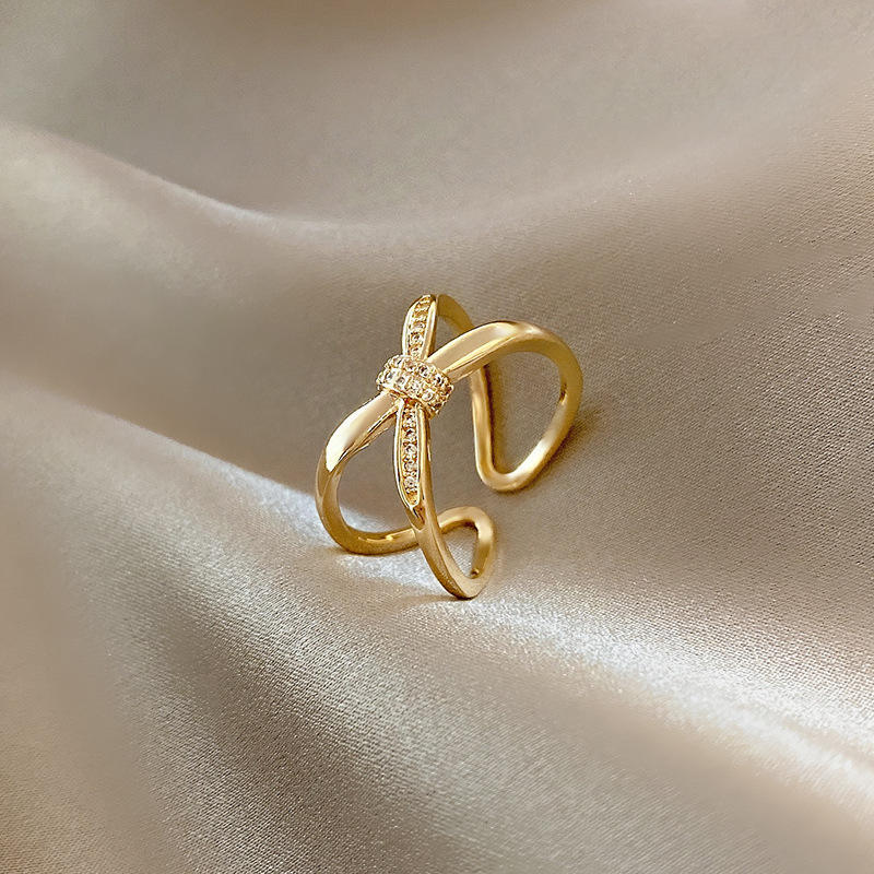 【楽天市場】リング レディース ゴールド 指輪 レディース 人気 ゴールド 高級Czダイヤモンド /18K Gold Filled（ゴールド