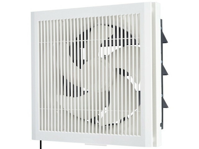 三菱 EX-20RK9-C 換気扇 格子タイプ 居間用 電源コード式 連動式シャッター 給排式 引きひも付