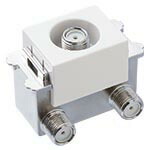 楽天市場】パナソニック WCS4822W 埋込高シールドテレビコンセント2