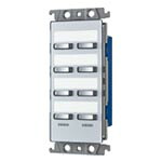 パナソニック WRT5518 フル2線式リモコンエイトフリースイッチ 8コ用 光アドレス設定式
