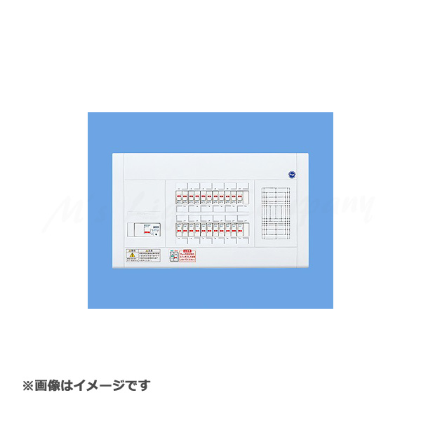 パナソニック BQWF810182 住宅分電盤 リミッタースペースなし スッキリパネル コンパクト21 フリースペース付 露出・半埋込両用形 18＋2 100A 受注品