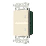 パナソニック WTY2202FK 現金前貸しつづき物 繋がり足し加える 埋込ダブル取り替えっこ 2線式・親器・傍受器・3路導線相応う形 つや消しベージュ