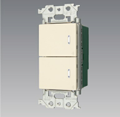 パナソニック WTY2402FK アドバンスシリーズ リンクプラス 埋込ダブルスイッチ 受信器 マットベージュ
