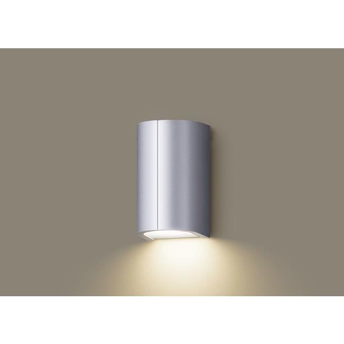 パナソニック LGW85035S LEDポーチライト・勝手口灯 壁直付型 電球色 密閉型 LED電球型 防湿型 パネル付型 白熱電球60形1灯相当 ランプ付(同梱)