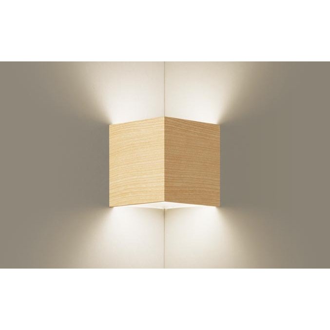 パナソニック XLGB81911 CE1 壁直付型 LED 温白色 入隅コーナー用ブラケット 拡散型 白熱電球60形1灯器具相当 本体+LEDランプ