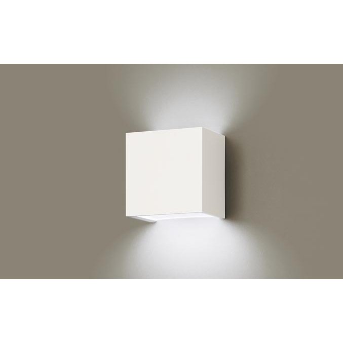 パナソニック XLGB82805 CE1 壁直付型 LED 昼白色 コンパクトブラケット 美ルック 上下面カバー付 拡散型 白熱電球60形1灯器具相当 本体+LEDランプ