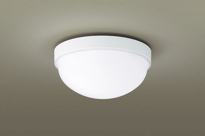 パナソニック LGW50630U LEDポーチライト・浴室灯 天井・壁直付型 昼白色 LED電球交換型 防湿・防雨型 白熱電球60形2灯器具相当