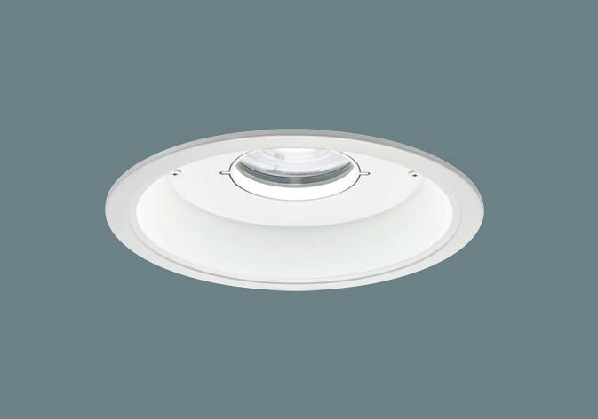 パナソニック XNW3580WWLJ9 LED軒下用ダウンライト 白色 ビーム角45度 広角 光源遮光角15度 防雨型 調光型 埋込φ200 パネル付型 CDM-R70形1灯器具相当 組合せ品