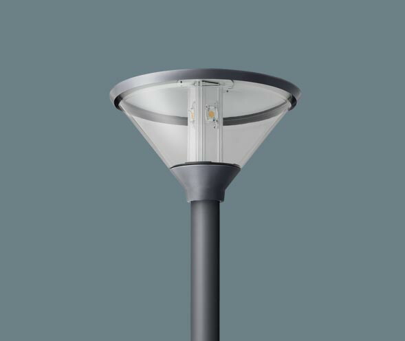 パナソニック XYG4003RLE9 LEDモールライト ポール取付型 電球色 円錐タイプ・透明グローブ 防雨型（灯具のみ） 水銀灯300形1灯相当 組合せ品 電源ユニット別置