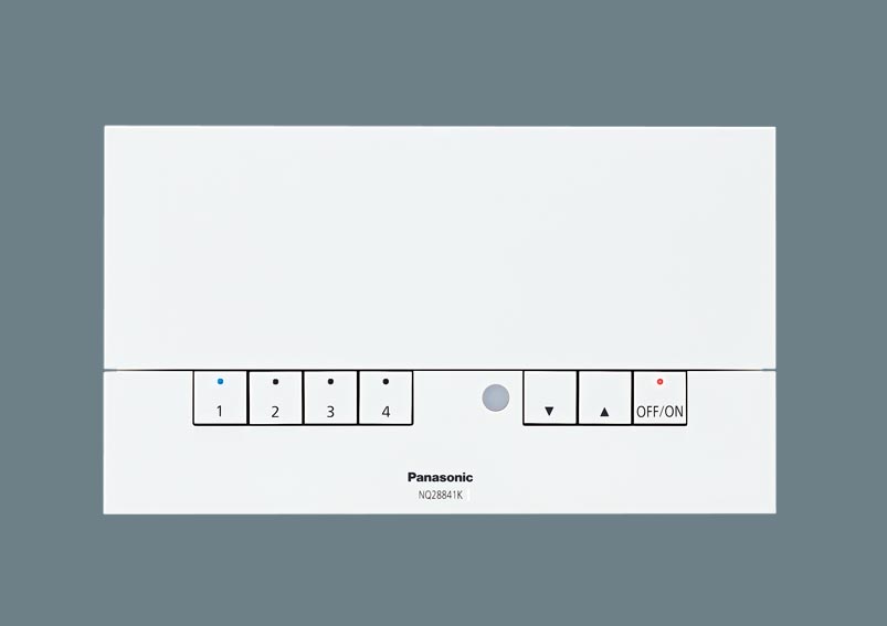 NQ 28841Kパナソニック壁埋込型ライトマネージャーFx記憶式4回路（親器）-