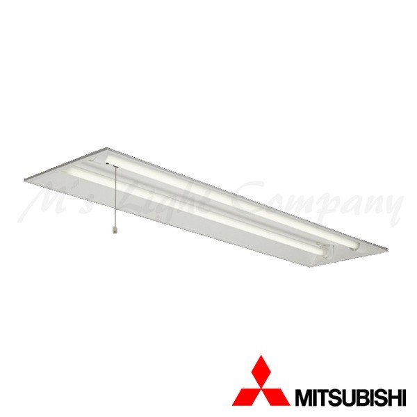 三菱 EL-LF-BH4232A/2 AHN LED非常用点火装置物の具 埋込形 300幅 お尻開放的形 40形 4680ルーメン 昼白いこと LDL40×2 照明ランプ付(同梱) 『ELLFBH4232A2AHN』