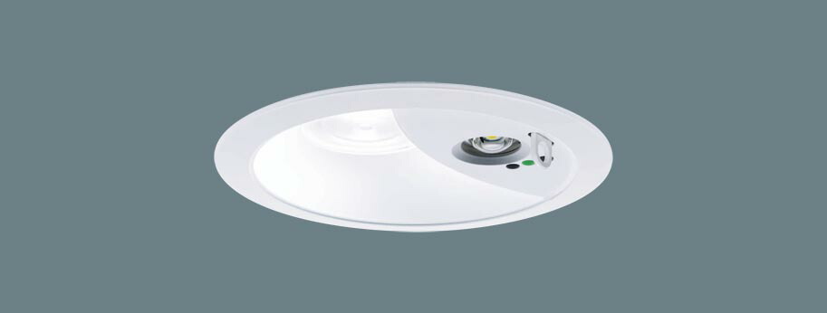 パナソニック XNG2061WVK LE9 温白色 LEDダウンライト 非常用 階段通路誘導灯 30分間 拡散型 自己点検機能 埋込穴φ150 FHT42形1灯相当 本体+電源ユニット