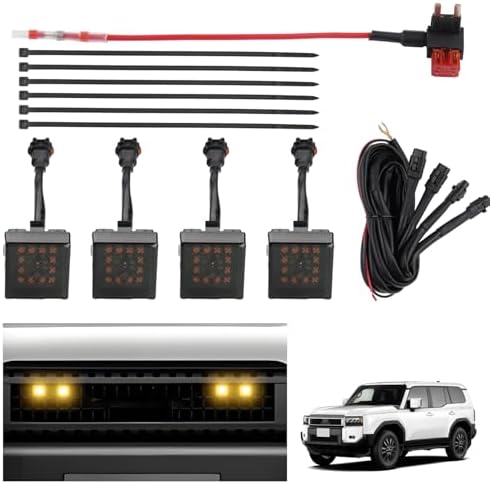 楽天市場】300系 ランドクルーザー用 グリルマーカー 4連 ラージ