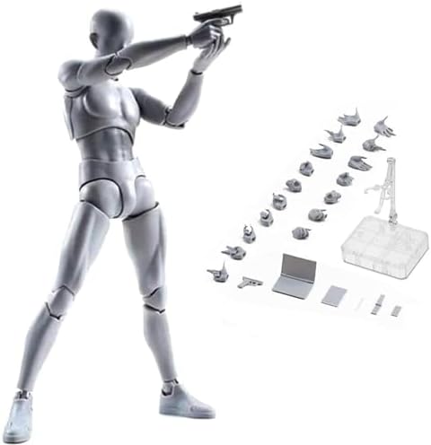 アニメキャラクター アクションフィギュア 6体セット 東亜重工 1/12 合成人間 識臣対応試験参型|1000Toys, Inc. | ユニオン