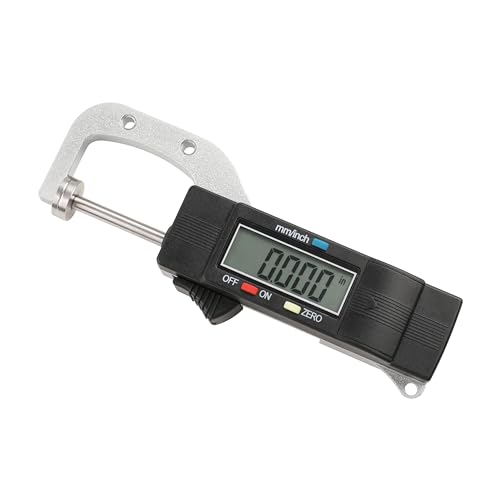 厚さ位置づける器 デジタルシクネスゲージ 0~25.4粍 0.01粍