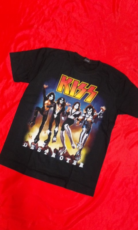 KISS メンバー Tシャツ 黒 KISS バンド Tシャツ 黒 - メルカリ