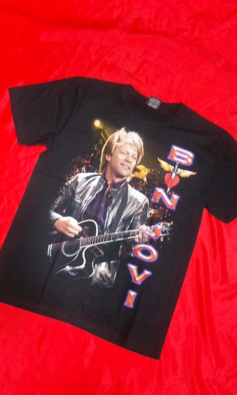 ボン・ジョヴィ Bon jovi　ライブTシャツ 1980s〜BON JOVIツアーTシャツ - 古着屋HamburgCafe