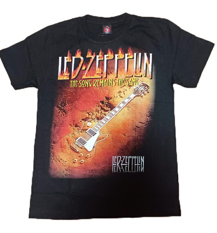 ☆レア美品ハードロックLED ZEPPELI N tシャツ レッドツェッペリン Led Zeppelin ロックTシャツ バンドロゴ