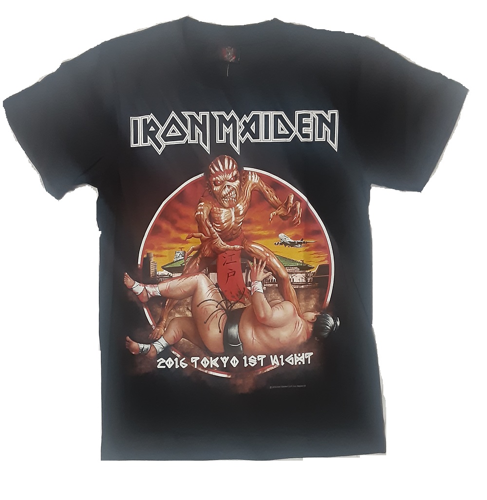 アイアンメイデン IRON MAIDEN ロンT バンドTシャツ(M)ケ54 - Tシャツ