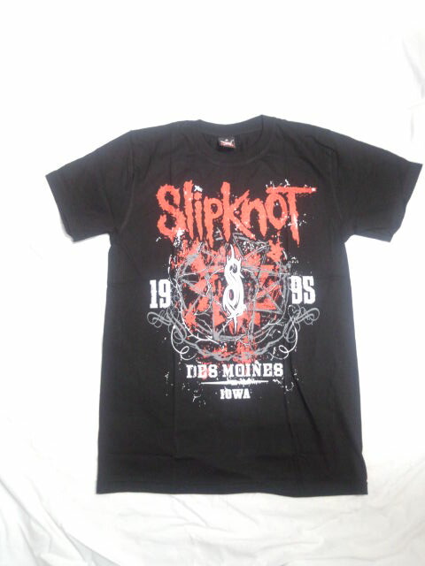 楽天市場】ロックTシャツ SlipknoT スリップノット S/M/L/XL 黒