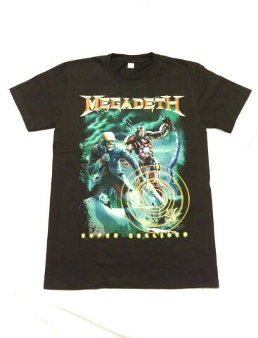 MEGADATH☆メガデス☆バンT☆リスク☆メタル☆バンドT☆L☆グレー☆ SALE 30%off】MEGADETH/メガデス 2013年 “super colider” メタル