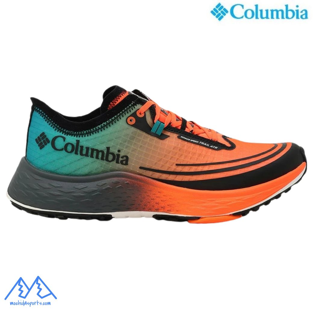 コロンビア ランニングシューズ コノス スピード トレイル ATR Columbia KONOS SPEED TRAIL ATR Teal Chloride Blaze BM0303 338