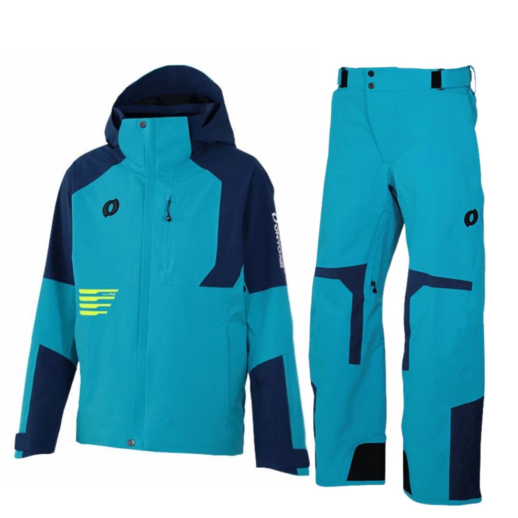楽天市場】オンヨネ デモ チーム スキーウェア ターコイズ ネイビー L