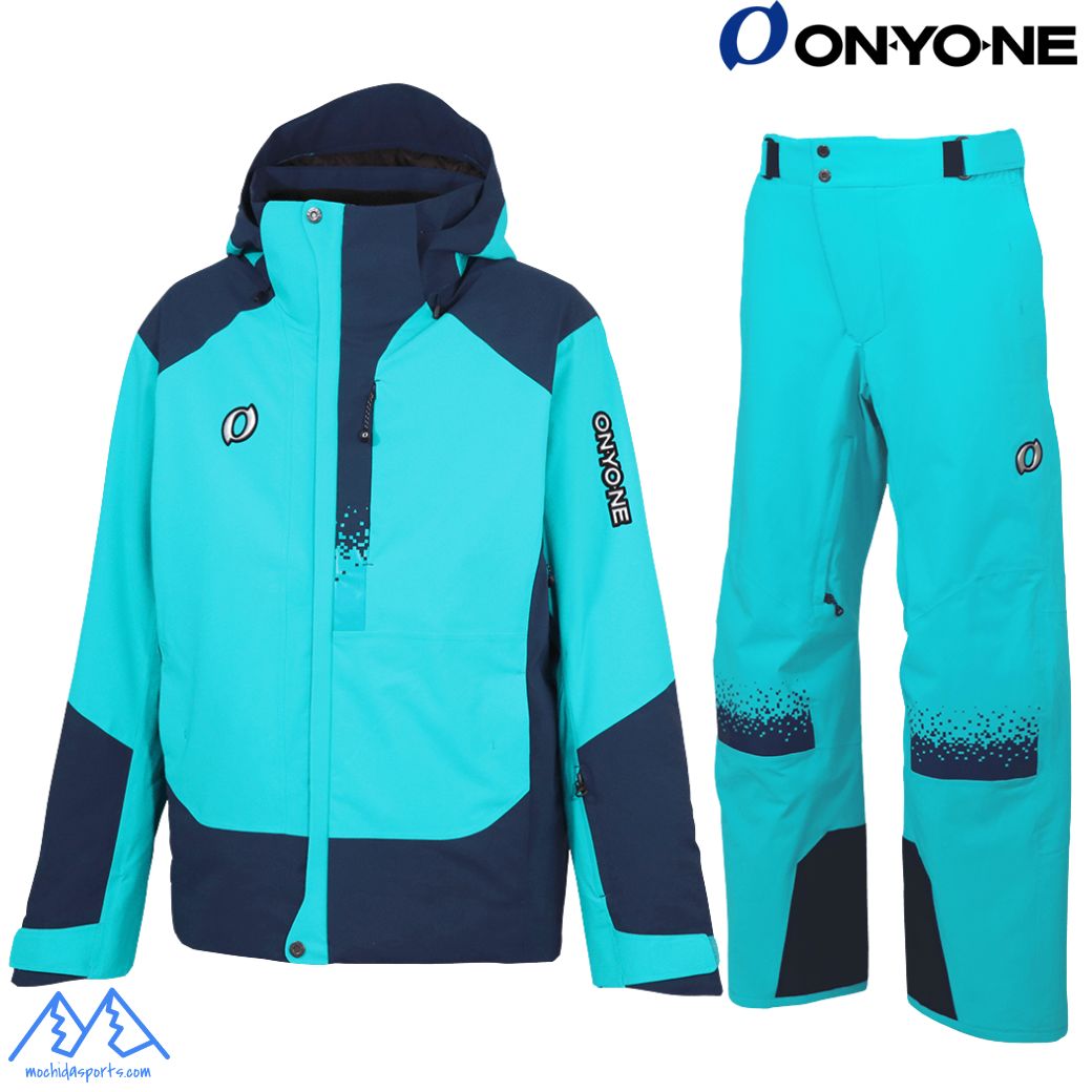 オンヨネ スキーの板お召しもの 青緑色 米国海軍 ONYONE DEMO TEAM OUTER JACKET \u0026 PANTS ONJ99400R 574699 ONP99450R 574699