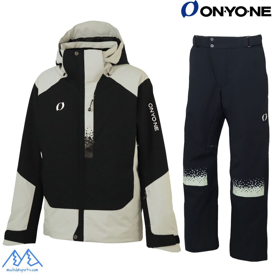 オンヨネ スキーの板お召しもの 黒いこと 薄墨色 ONYONE DEMO TEAM OUTER JACKET \u0026 PANTS ONJ99400R 009003 ONP99450R 009003