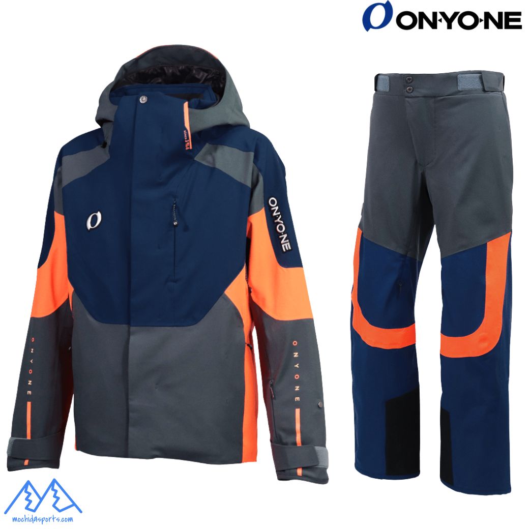 オンヨネ スキーの板お召しもの 濃灰色 米国海軍 ONYONE DEMO OUTER JACKET \u0026 PANTS ONJ99042R 008688 ONP99052R 008688