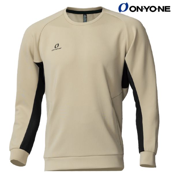 オンヨネ スウェット トレーナー サファリ ベージュ ONYONE SWEATBREAK PULLOVER SHIRT OKJ95140-186