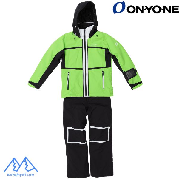 オンヨネ スキーの板お召しもの 緑であること 黒いこと ONYONE MEN\u0027S SUIT A.GRREN x BLACK ONS97520 353009